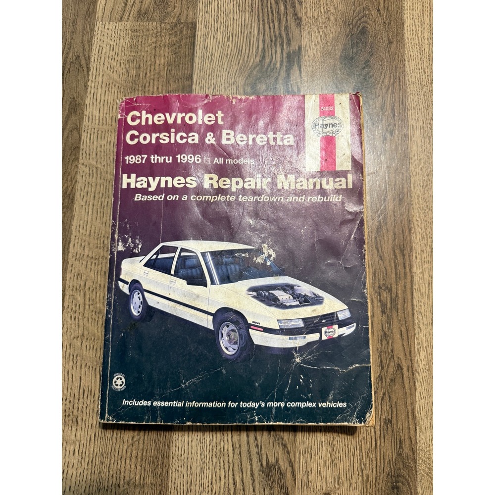 Haynes Repair Manual Chevrolet Corsica Beretta 1987-1996 All Models 24032